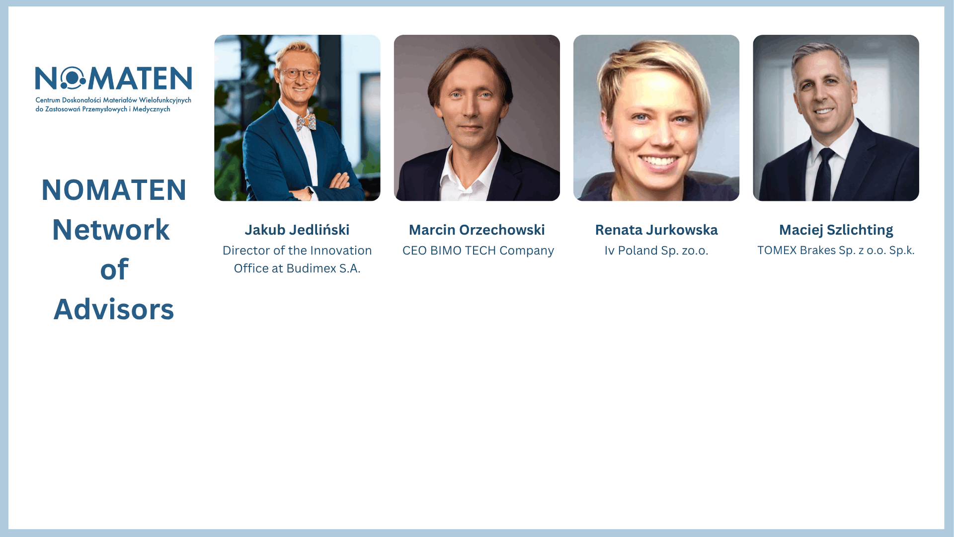NOMATEN Network of Advisors