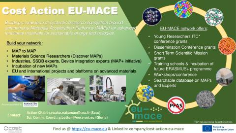 CA22123 – EU-MACE European Materials Acceleration Center for Energy