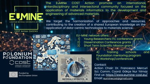 CA22143 – EUMINE European Materials Informatics Network