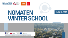 NOMATEN Winter School 2026 NOMATEN Winter School 2026