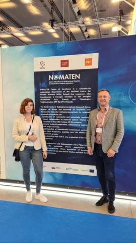 Marek Pruszyński and Anna Krzyczmonik at the 35th Annual Congress of the European Association of Nuclear Medicine