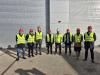 The CoE NOMATEN Team during a technical visit to the Steel Structures Fabrication Plant of Mostostal Kraków S.A. in Kraków
