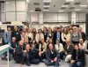 Participants of the 4th NOMATEN school at CEA Saclay visiting the SAMANTA additive manufacturing platform (left) and the LABRA laboratoty (right) on November 7, 2024