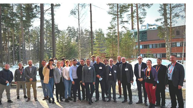 NOMATEN team at VTT site in Espoo, Finland